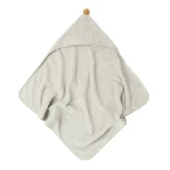 So Cute Baby Bath Cape - Sage Green(Nobodinoz So Cute Baby Bath Cape Sage Green)