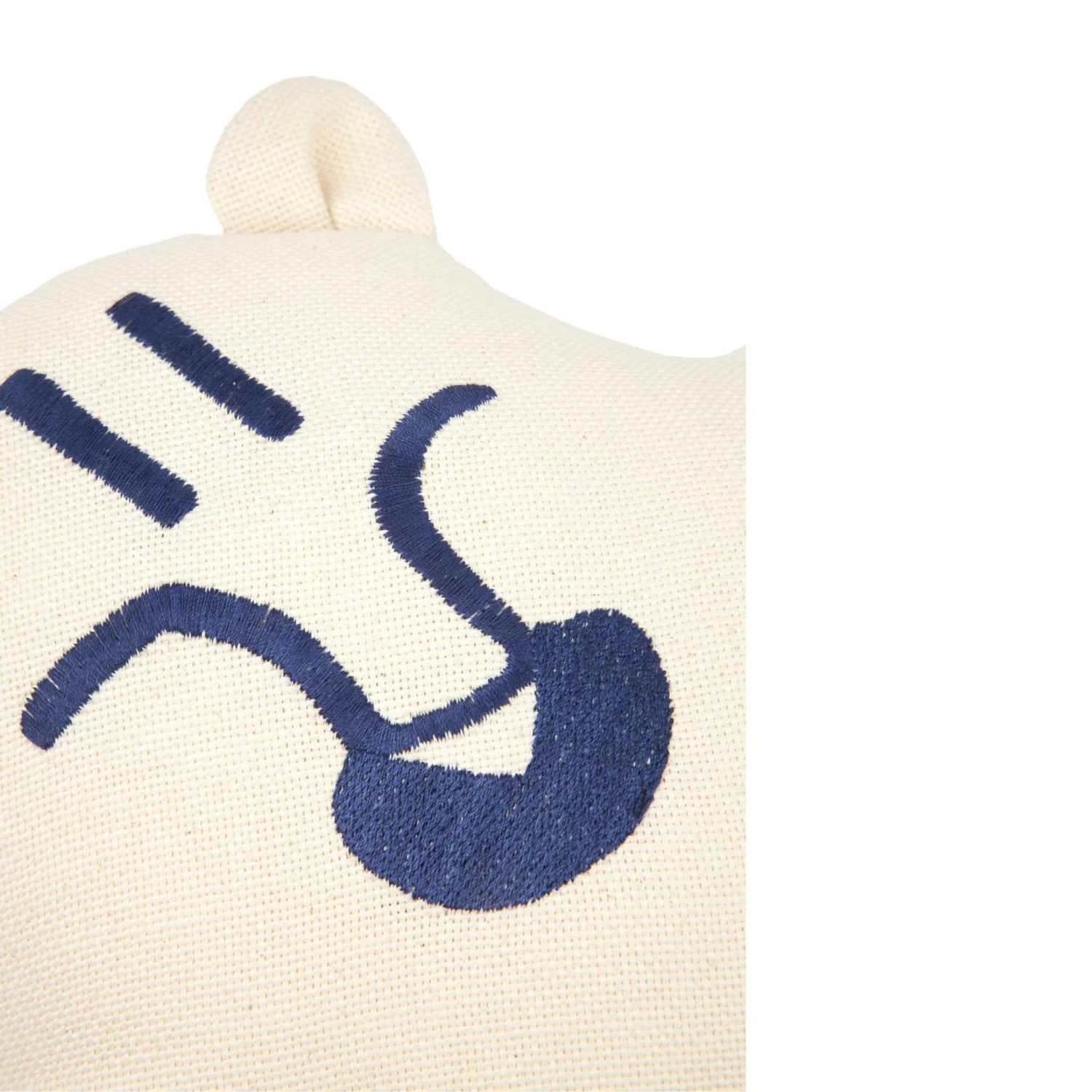 Tiger Embroidered Cushion(Nobodinoz Tiger Embroidered Cushion) - Image 3