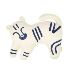 Tiger Embroidered Cushion(Nobodinoz Tiger Embroidered Cushion)