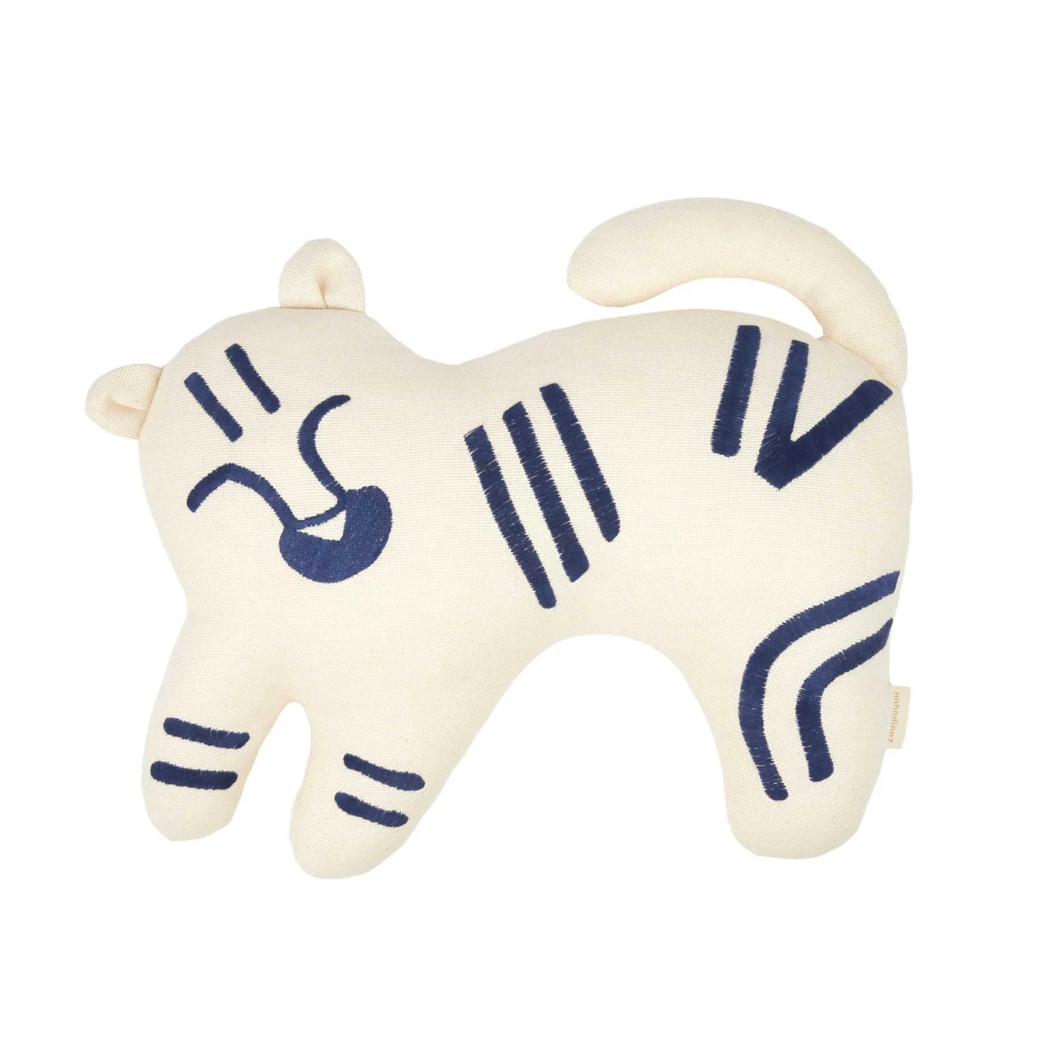 Tiger Embroidered Cushion(Nobodinoz Tiger Embroidered Cushion)