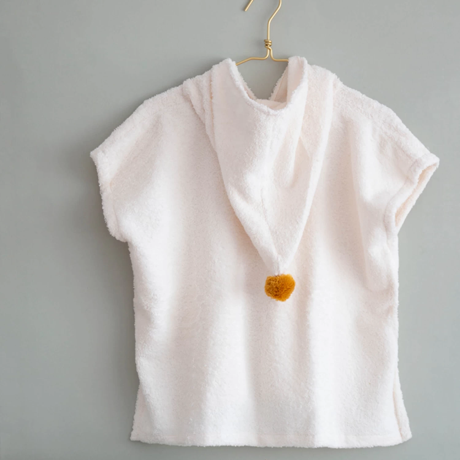 So Cute Bath Poncho - Natural(Nobodinoz So Cute Bath Poncho Natural) - Image 3