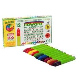Wax Crayons - 12 Pieces(Okonorm Wax Crayons 12 Pieces)