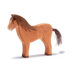 Wooden Horse - Brown(Ostheimer Wooden Toy Horse Brown)