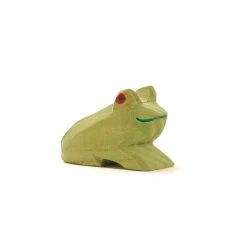 Wooden Sitting Frog(Ostheimer Wooden Toy Sitting Frog)
