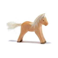 Wooden Haflinger Colt(Ostheimer Wooden Toy Colt Brown 1)