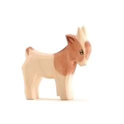 Wooden Small Goat Standing(Ostheimer Wooden Toy Small Goat Standing)