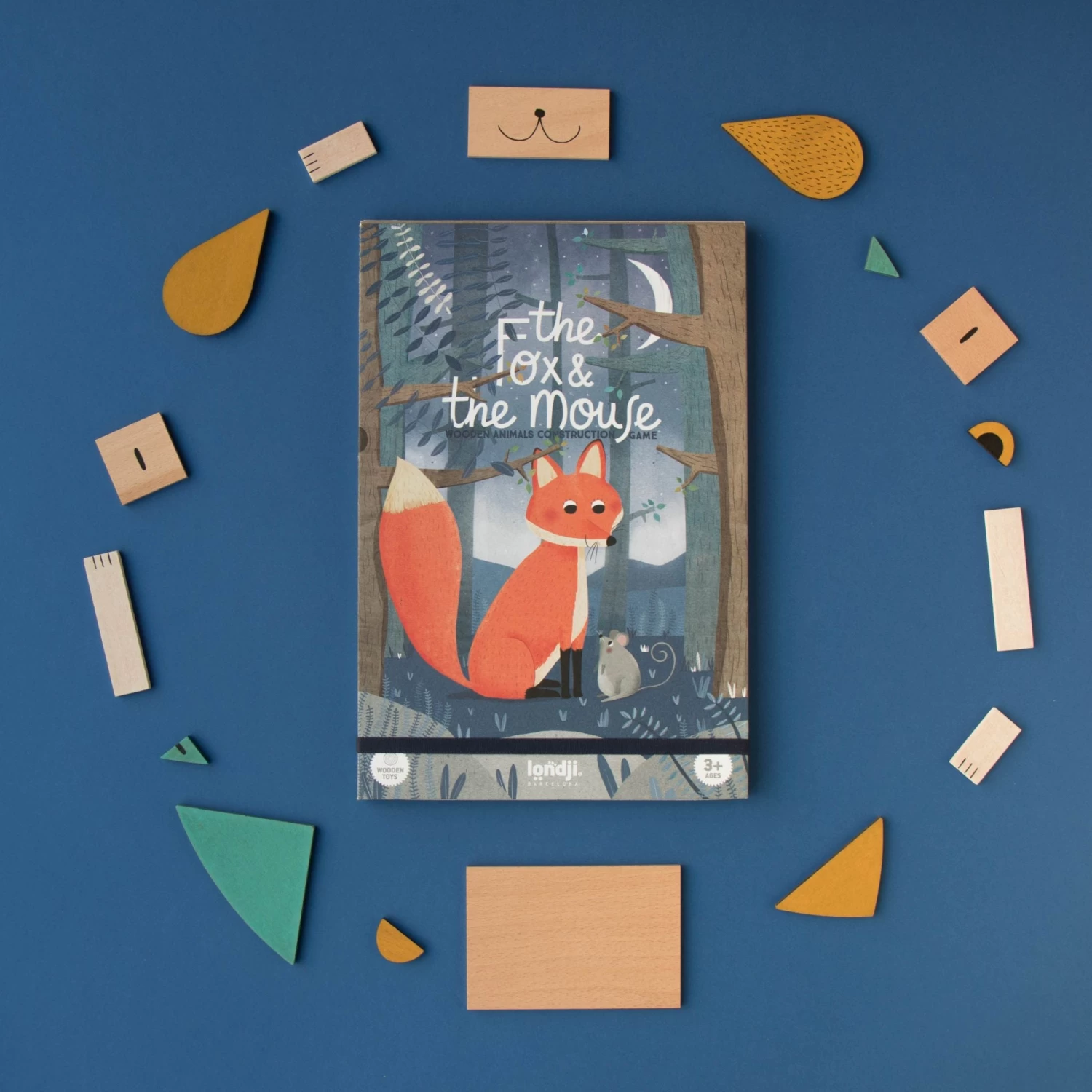 The Fox And The Mouse Tangram Game(Londji The Fox And The Mouse Wooden Tangram Game) - Image 9