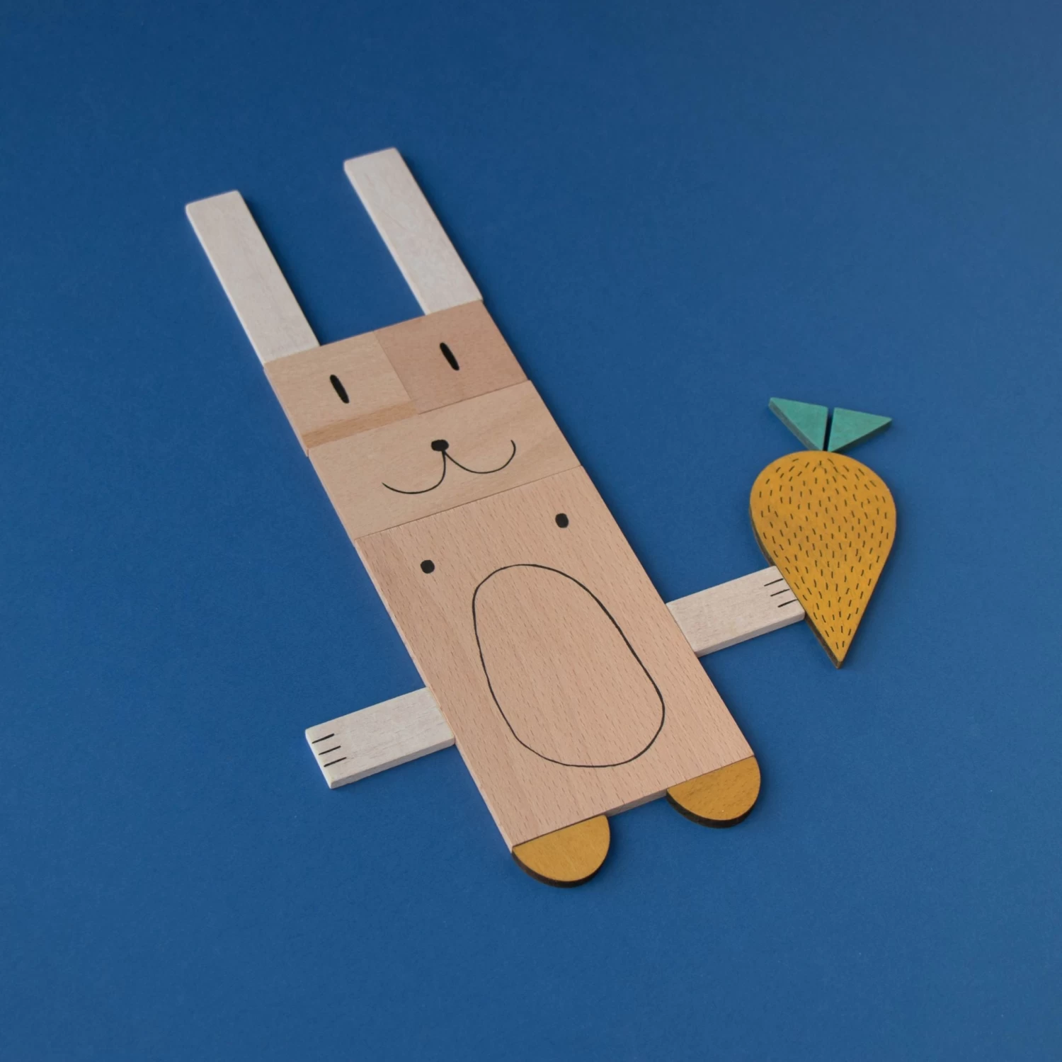 The Fox And The Mouse Tangram Game(Londji The Fox And The Mouse Wooden Tangram Game) - Image 6