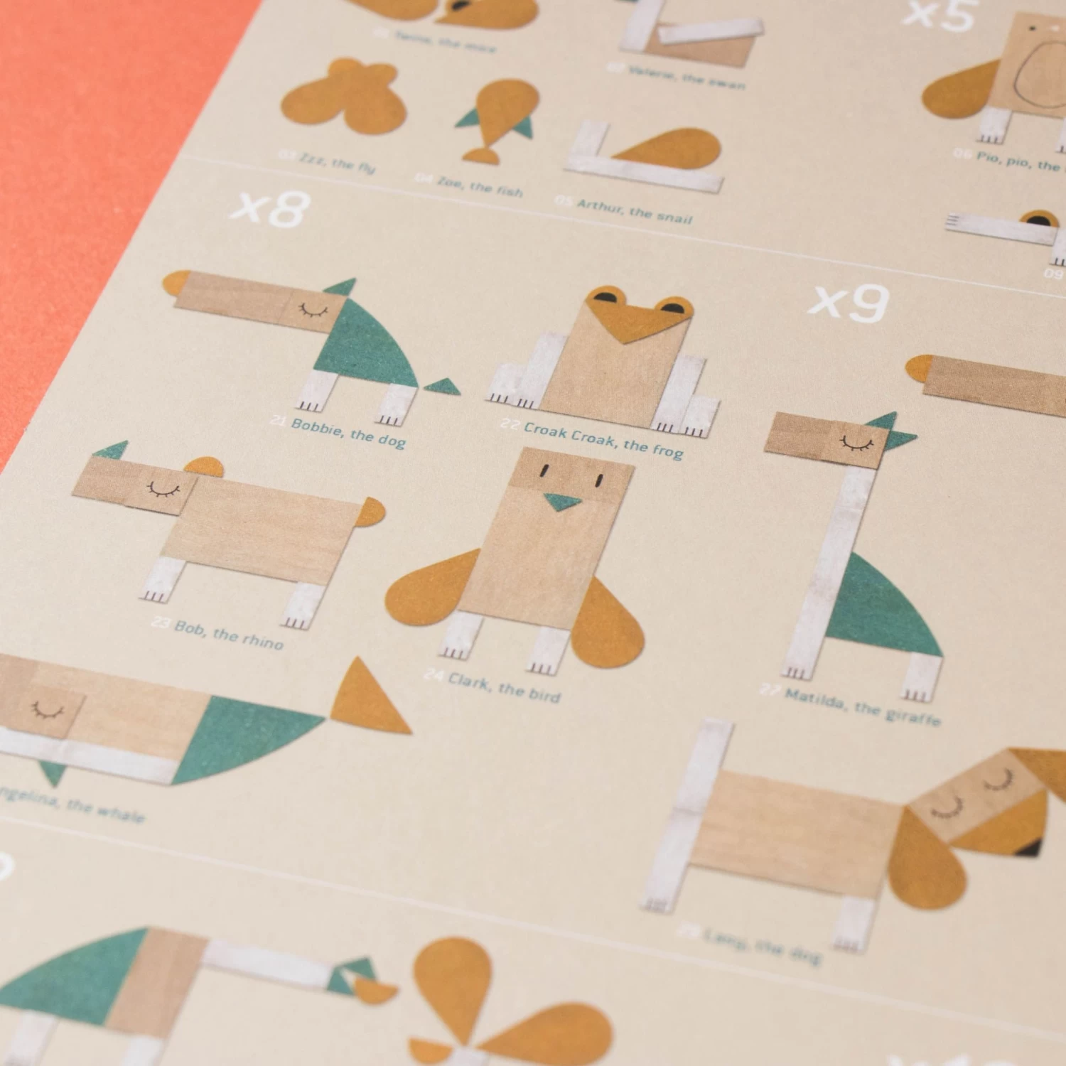 The Fox And The Mouse Tangram Game(Londji The Fox And The Mouse Wooden Tangram Game) - Image 10