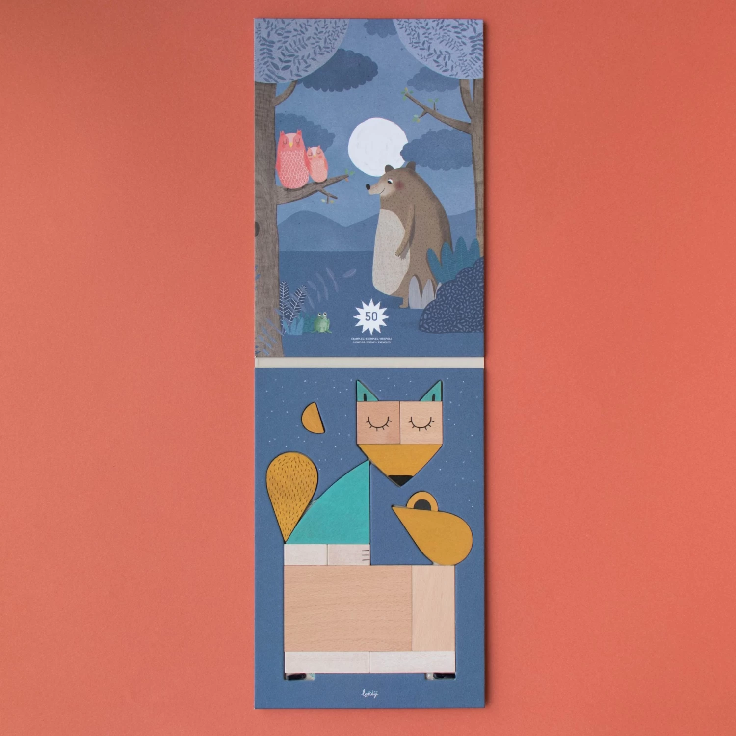 The Fox And The Mouse Tangram Game(Londji The Fox And The Mouse Wooden Tangram Game) - Image 12