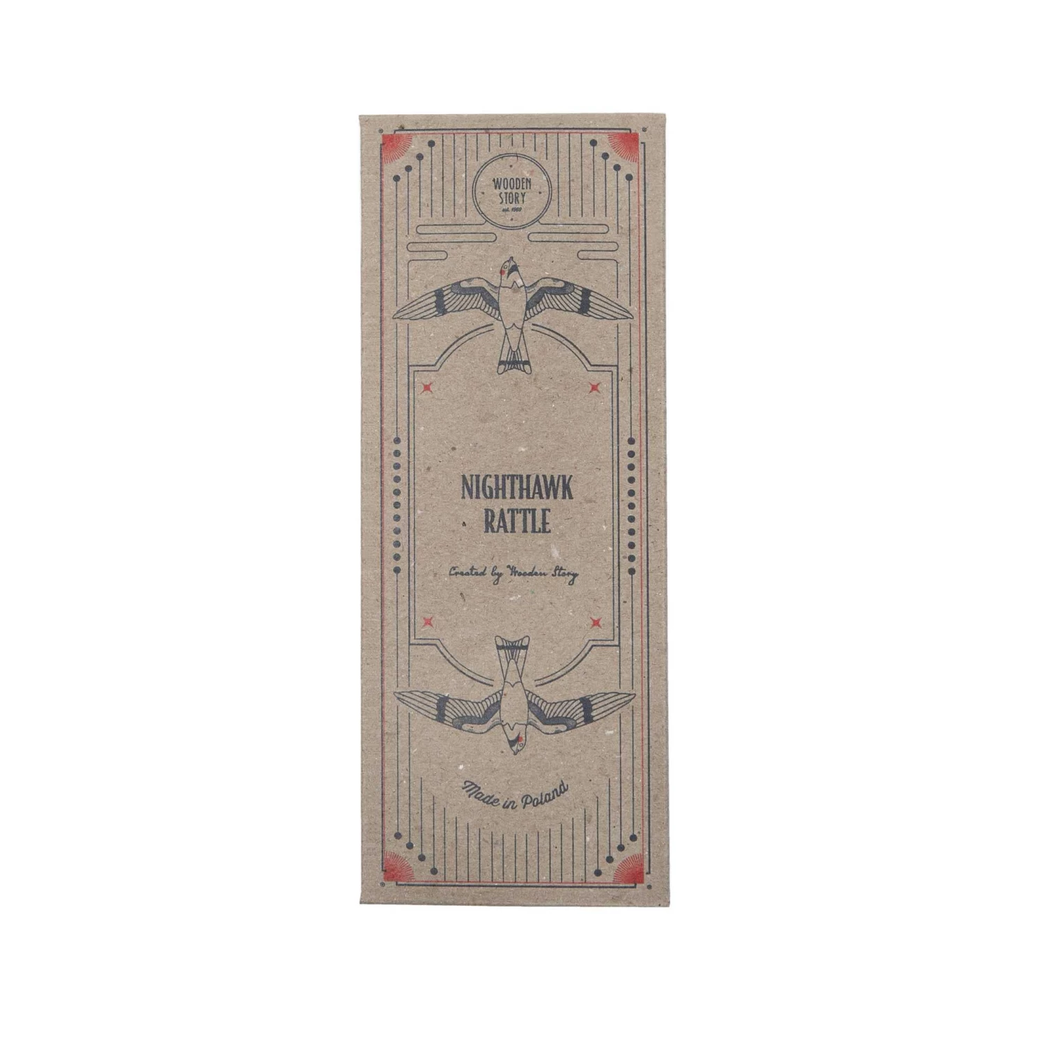 Rattle - Nighthawk(Wooden Story Rattle Nighthawk) - Image 8