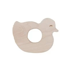 Duck Teether(Wooden Story Wooden Duck Teether)